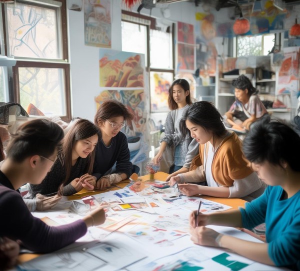 湖州学校广告设计的艺术与智慧